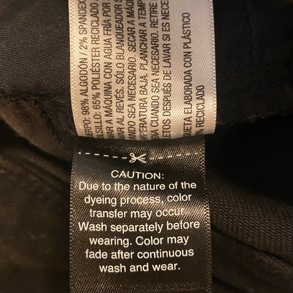 NWT Custom Made Black Jean Shorts “Tom Petty Wouldn’t Do Me Like That” - Picture 4 of 5